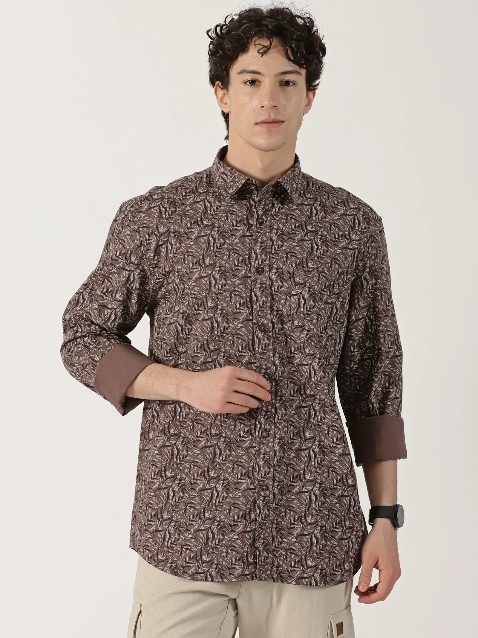 The Botanical Heritage Collection: Premium Cotton Floral Print Shirts