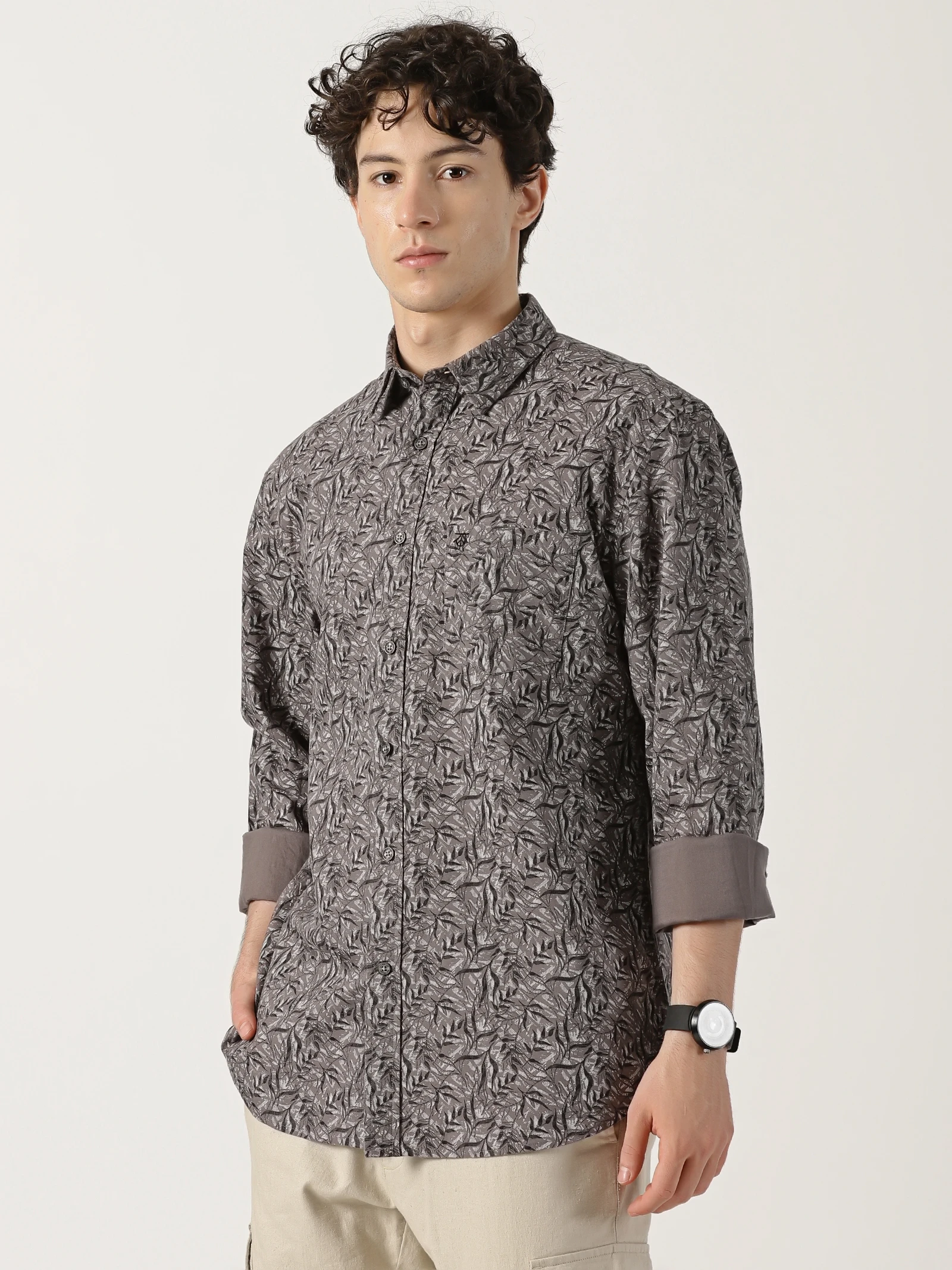 The Botanical Heritage Collection: Premium Cotton Floral Print Shirts